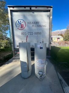 Nearby Plumbing truck